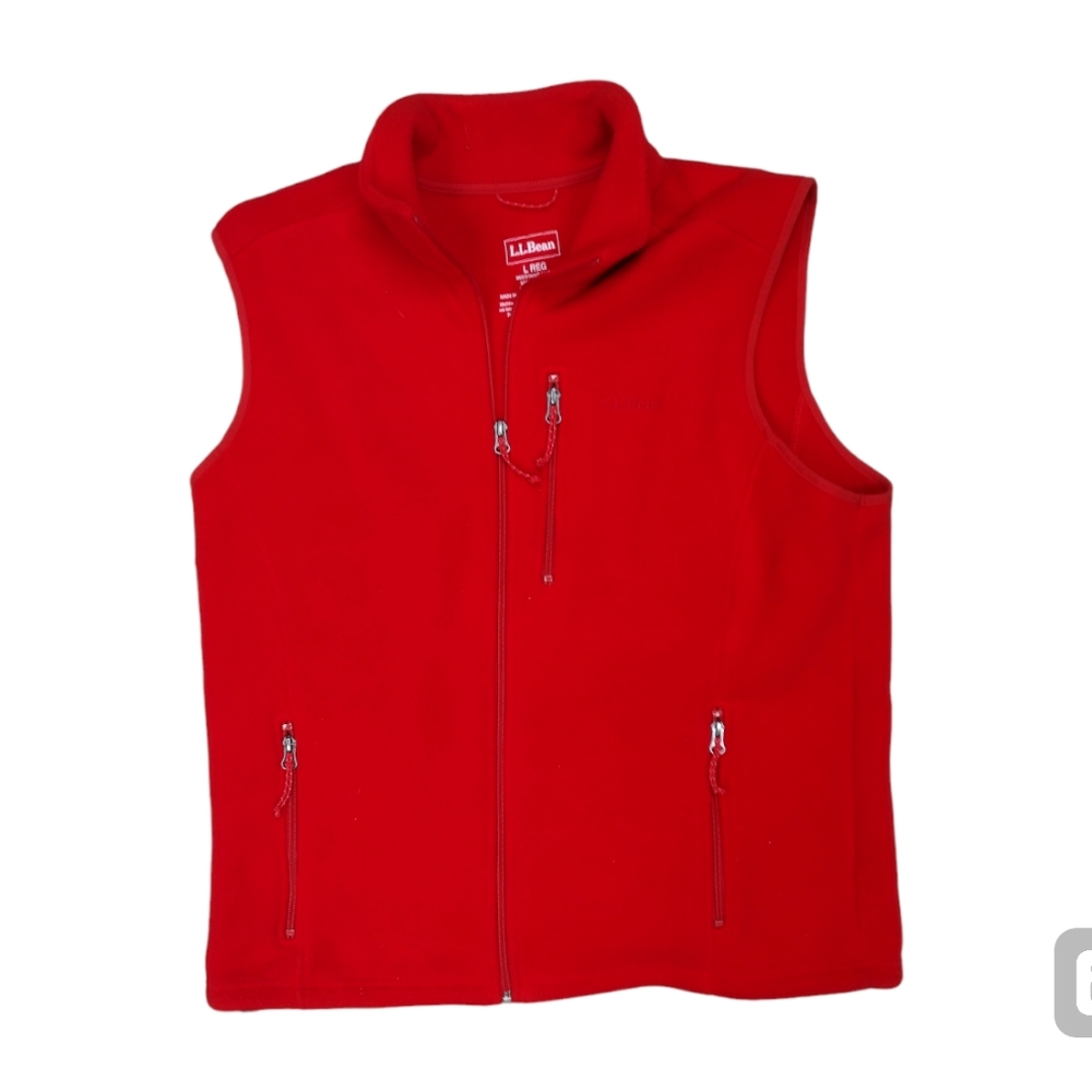 L.L. BEAN POLARTEC RECYCLED VEST Large